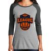 Women's Perfect Tri ® 3/4 Sleeve Raglan in2great FF Thumbnail