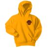 Youth Core Fleece Pullover Hooded Sweatshirt with name Thumbnail