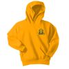 Youth Core Fleece Pullover Hooded Sweatshirt with name Thumbnail