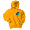 Youth Core Fleece Pullover Hooded Sweatshirt with name Thumbnail