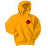 Youth Core Fleece Pullover Hooded Sweatshirt with name Thumbnail