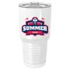 Sublimatable Polar Camel 30 oz. White Vacuum Insulated Tumbler w/Lid-bsai Thumbnail