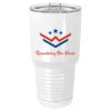 Sublimatable Polar Camel 30 oz. White Vacuum Insulated Tumbler w/Lid-bsai Thumbnail