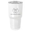 Sublimatable Polar Camel 30 oz. White Vacuum Insulated Tumbler w/Lid-bsai Thumbnail