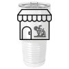 Sublimatable Polar Camel 30 oz. White Vacuum Insulated Tumbler w/Lid-bsai Thumbnail