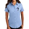 Women's Short Sleeve Button Down Shirt Thumbnail