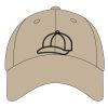 Brushed Twill Low Profile Cap Thumbnail