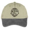 Two Tone Pigment Dyed Cap Thumbnail