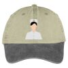 Two Tone Pigment Dyed Cap Thumbnail