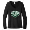 Women's Long Sleeve V Neck Tee Thumbnail