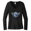 Women's Long Sleeve V Neck Tee Thumbnail