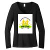 Women's Long Sleeve V Neck Tee Thumbnail