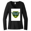 Women's Long Sleeve V Neck Tee Thumbnail
