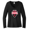 Women's Long Sleeve V Neck Tee Thumbnail