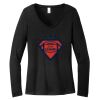 Women's Long Sleeve V Neck Tee Thumbnail