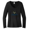 Women's Long Sleeve V Neck Tee Thumbnail
