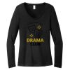 Women's Long Sleeve V Neck Tee Thumbnail