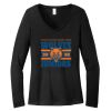 Women's Long Sleeve V Neck Tee Thumbnail