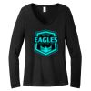 Women's Long Sleeve V Neck Tee Thumbnail