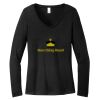 Women's Long Sleeve V Neck Tee Thumbnail