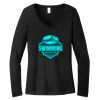 Women's Long Sleeve V Neck Tee Thumbnail