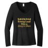 Women's Long Sleeve V Neck Tee Thumbnail