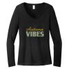 Women's Long Sleeve V Neck Tee Thumbnail