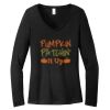 Women's Long Sleeve V Neck Tee Thumbnail
