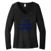 Women's Long Sleeve V Neck Tee Thumbnail