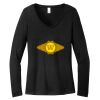 Women's Long Sleeve V Neck Tee Thumbnail