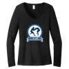 Women's Long Sleeve V Neck Tee Thumbnail