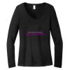 Women's Long Sleeve V Neck Tee Thumbnail