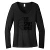 Women's Long Sleeve V Neck Tee Thumbnail