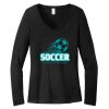 Women's Long Sleeve V Neck Tee Thumbnail