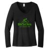 Women's Long Sleeve V Neck Tee Thumbnail