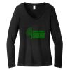 Women's Long Sleeve V Neck Tee Thumbnail