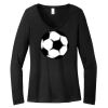 Women's Long Sleeve V Neck Tee Thumbnail