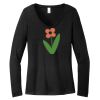 Women's Long Sleeve V Neck Tee Thumbnail