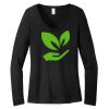 Women's Long Sleeve V Neck Tee Thumbnail