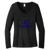 Women's Long Sleeve V Neck Tee Thumbnail
