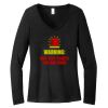 Women's Long Sleeve V Neck Tee Thumbnail