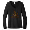 Women's Long Sleeve V Neck Tee Thumbnail