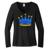 Women's Long Sleeve V Neck Tee Thumbnail