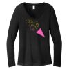 Women's Long Sleeve V Neck Tee Thumbnail