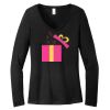 Women's Long Sleeve V Neck Tee Thumbnail