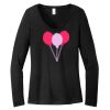 Women's Long Sleeve V Neck Tee Thumbnail