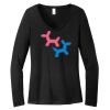 Women's Long Sleeve V Neck Tee Thumbnail