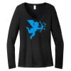 Women's Long Sleeve V Neck Tee Thumbnail
