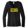 Women's Long Sleeve V Neck Tee Thumbnail