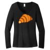 Women's Long Sleeve V Neck Tee Thumbnail